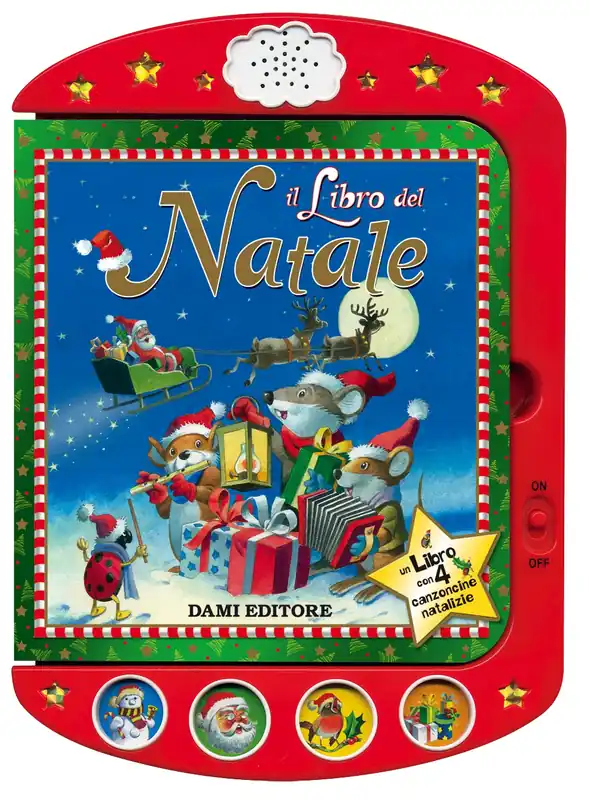 Il Libro del Natale Un Libro con 4 canzoncine natalizie Ultime Pezzi