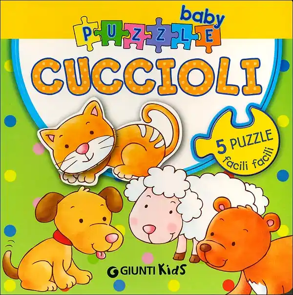 Professionale Cuccioli 5 puzzle facili facili
