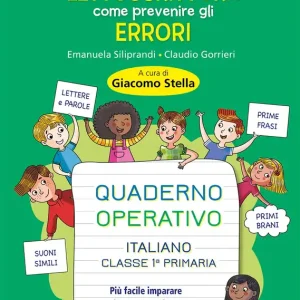 Non Perdere Lettoscrittura come prevenire gli errori Quaderno Operativo Più facile imparare a leggere e scrivere!
