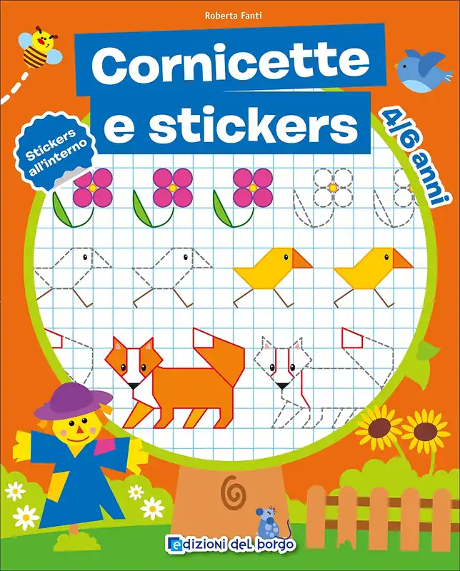 Pagamento Sicuro Cornicette e stickers - 4/6 anni Stickers all‘interno