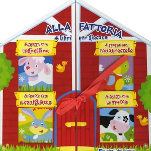Alla fattoria 4 libri per giocare Solo Oggi