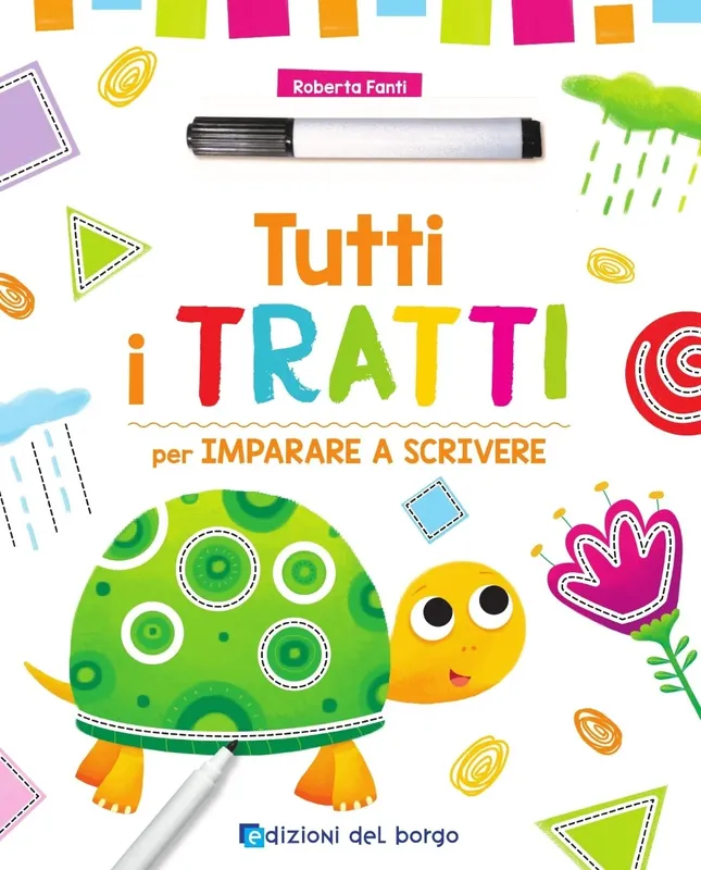 Offerta Lampo Tutti i tratti Per imparare a scrivere - Con pennarello con inchiostro a base d‘acqua