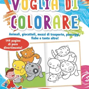 A Buon Prezzo Voglia di colorare Animali, giocattoli, mezzi di trasporto, paesaggi, fiabe e tanto altro!