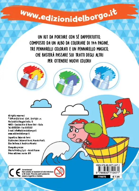 Promo Stagionale I bambini colorano con i pennarelli magici