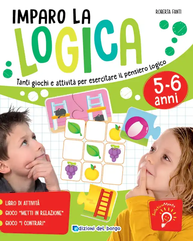 Imparo la logica Tanti giochi e attività per esercitare il pensiero logico Offerta