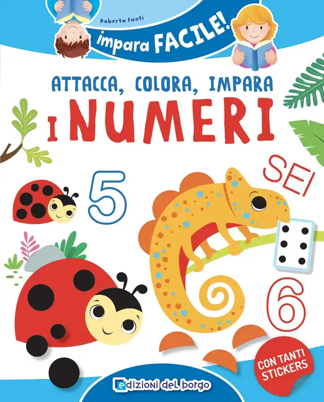 Attaca colora impara i numeri Prezzo Basso