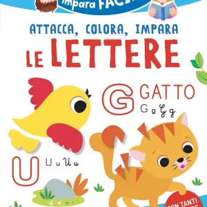 Attacca colora impara le lettere Saldi