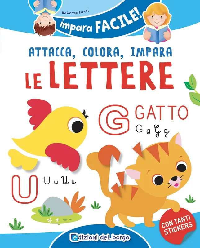 Attacca colora impara le lettere Saldi