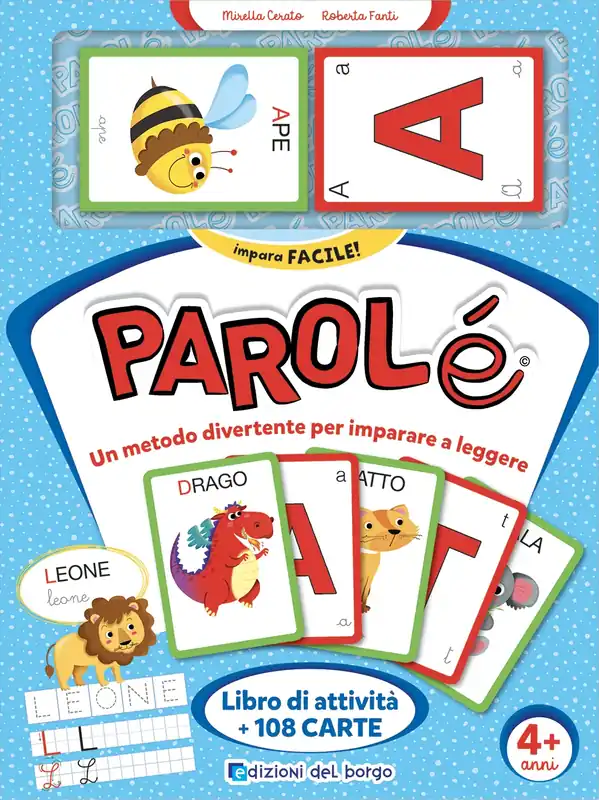 Parolé Un metodo divertente per imparare a leggere Direttamente Dal Produttore