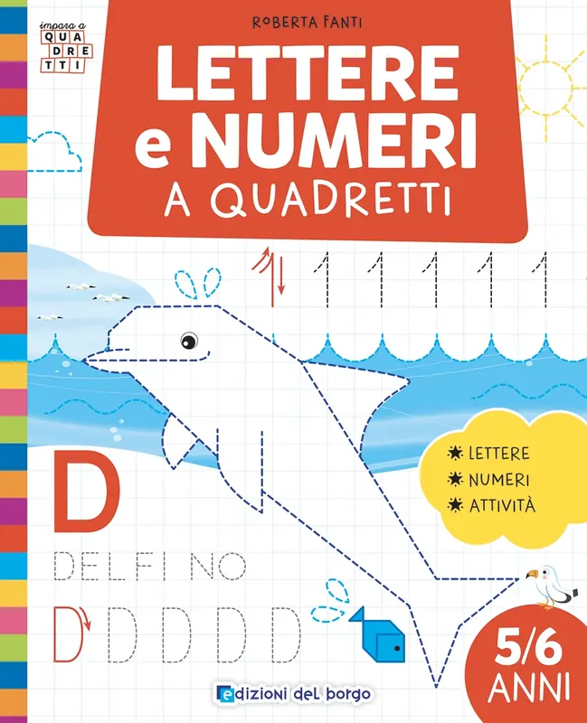 Offerta Speciale Lettere e numeri a quadretti
