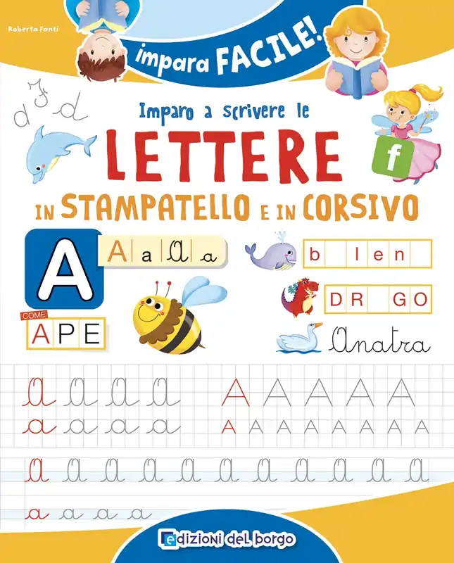 Soddisfatti O Rimborsati Imparo a scrivere le lettere in stampatello e corsivo