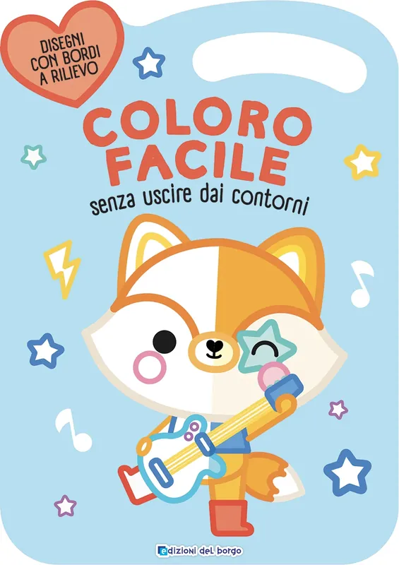 Compra Online Coloro facile - Volpe senza uscire dai contorni