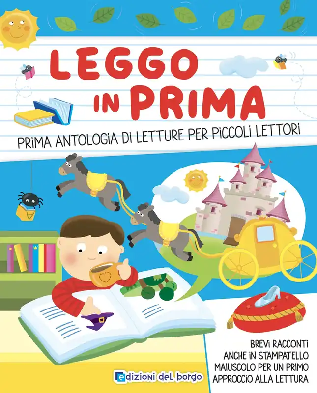 Leggo in prima Prime antologia di letture per piccoli lettori Spedito Oggi