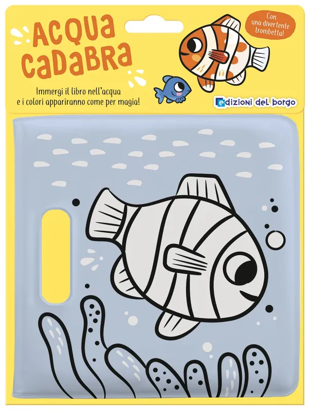 Acquacadabra - Pesce Immergi il libro nell‘acqua e i colori appariranno come per magia! Offerta Speciale