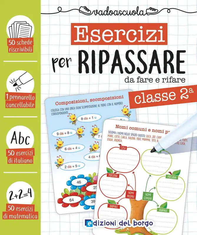 Esercizi per ripassare classe 2 da fare e rifare Reso Gratuito