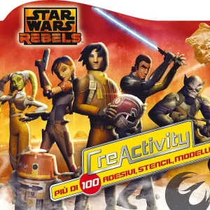 Compra Online Crea Activity - Star Wars Rebels Più di 100 adesivi, stencil, modellini