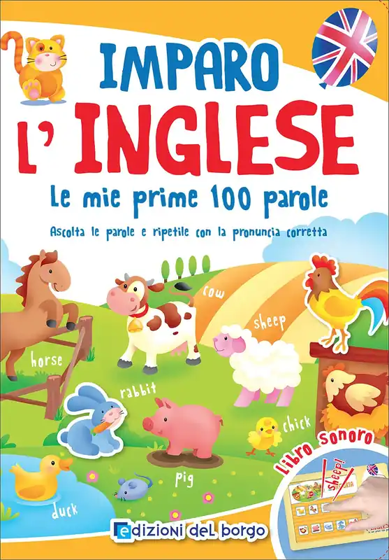 Imparo l‘inglese Le mie prime 100 parole - Ascolta le parole e ripetile con la pronuncia corretta Spedizione Espresso