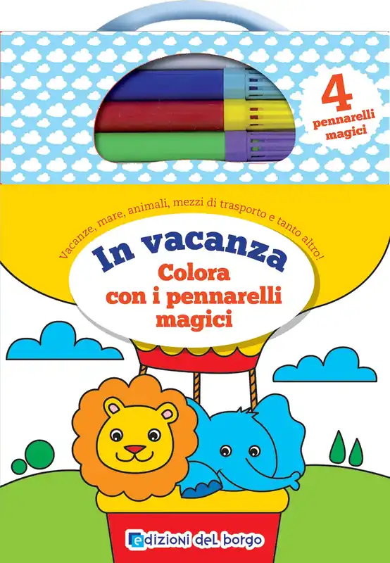 In vacanza colora con i pennarelli magici Bestseller
