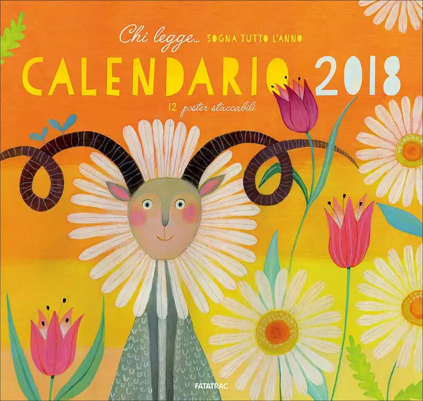 Prezzo Ridotto Calendario 2018 - Chi legge... sogna tutto l‘anno 12 poster staccabili