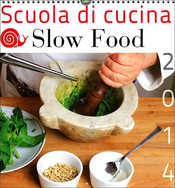 Scuola di cucina Slow Food - Calendario 2014 Formato grande Occasione Imperdibile