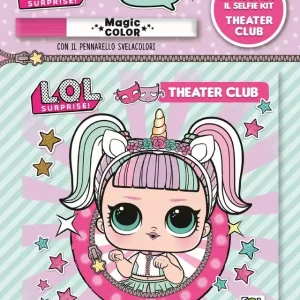 Albo Magico LOL Surprise! - Theater Club Con il pennarello svelacolori - In regalo il Selfie Kit Theater Club Soddisfatti O Rimborsati