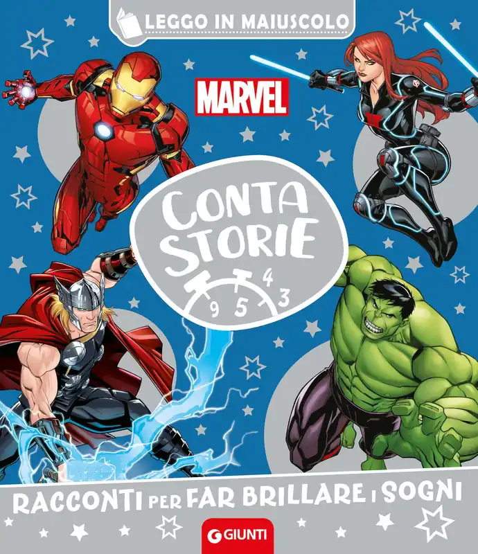 Bestseller Marvel Contastorie - Leggo in maiuscolo Racconti per far brillare i sogni