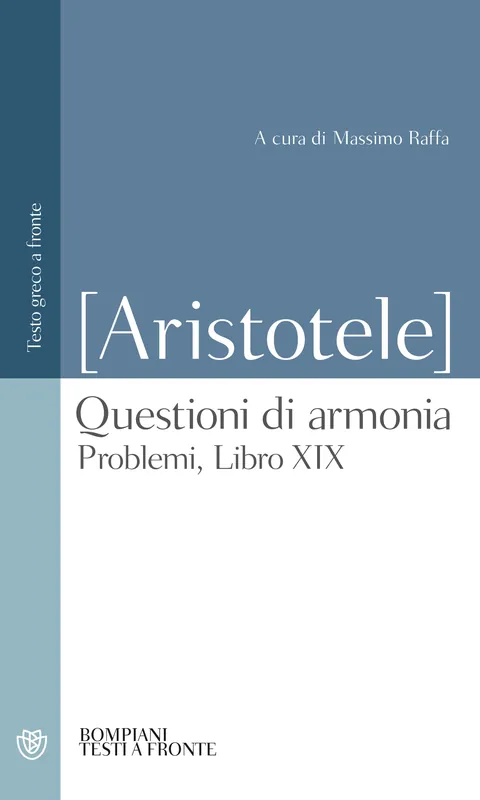 Compra Adesso Questioni di armonia Problemi, Libro XIX