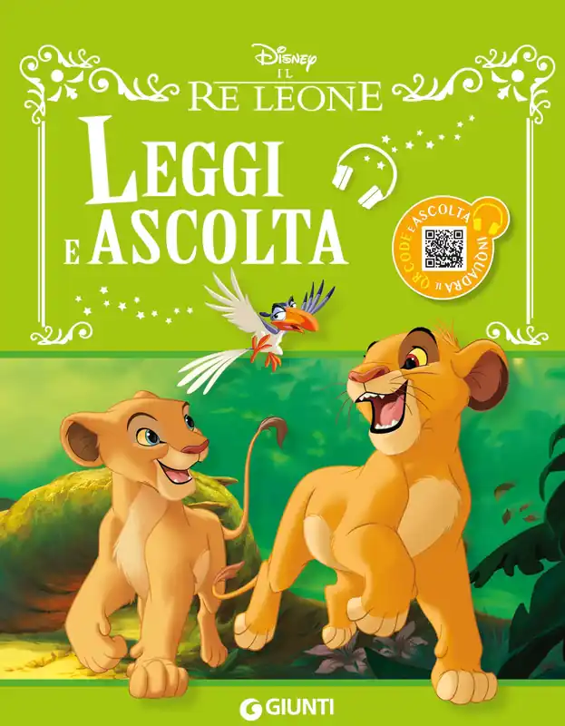 Re Leone Leggi e Ascolta QR Code Compra Oggi Stesso
