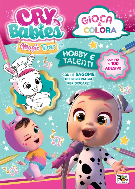 Cry Babies. Gioca & Colora. Hobby e talenti Più Venduto
