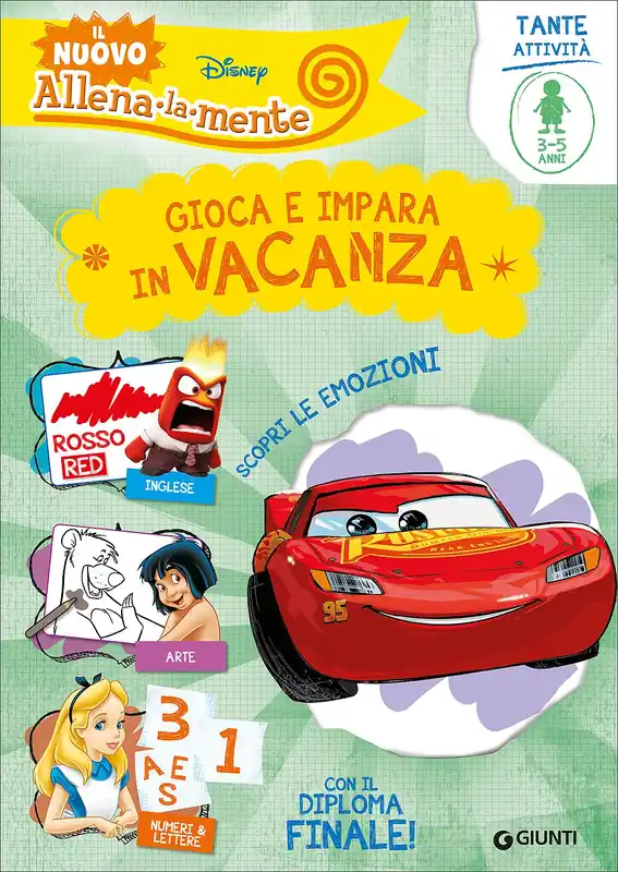 Allena la mente - Gioca e impara in vacanza Tante attività - Con il diploma finale! Affare
