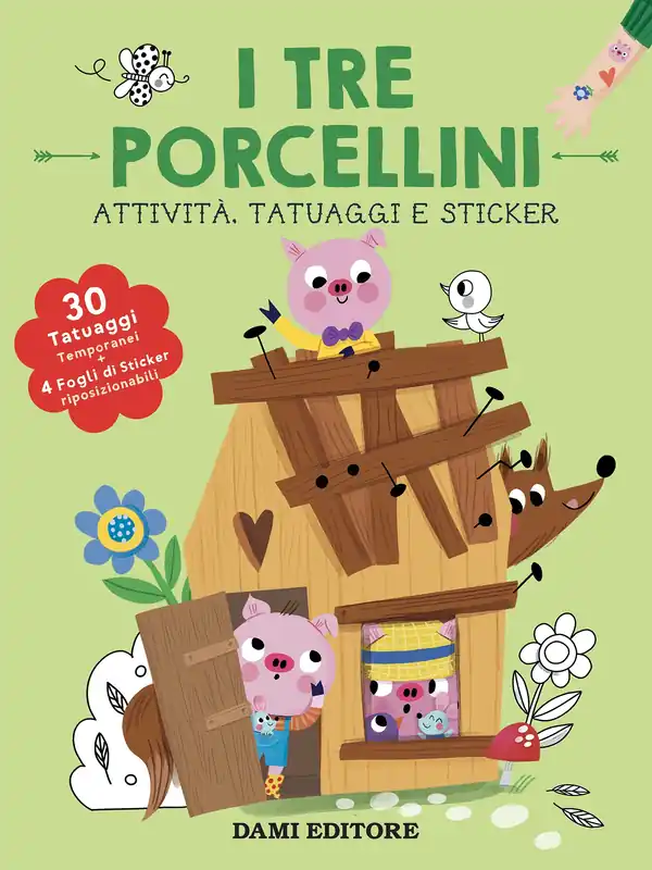 I Tre Porcellini Attività, Tatuaggi e Sticker Più Venduto