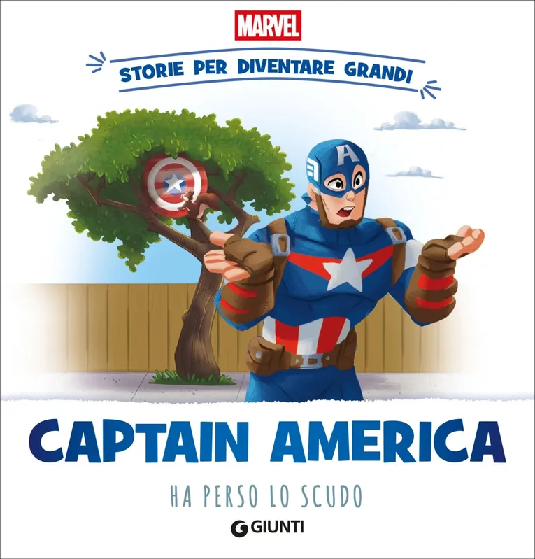 Novità Captain America ha perso lo scudo Storie per diventare grandi Marvel