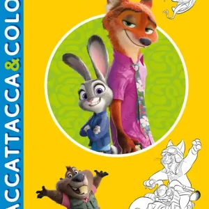 Zootropolis 2 Staccattacca&colora Novità