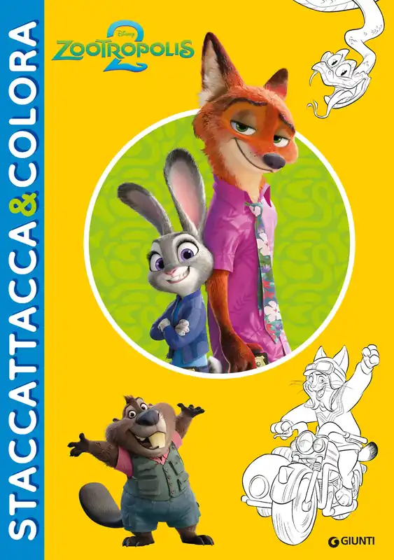 Zootropolis 2 Staccattacca&colora Novità