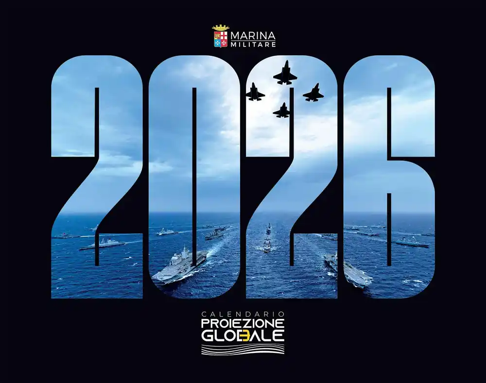 Calendario Marina Militare 2026 - da parete Proiezione globale Popolare
