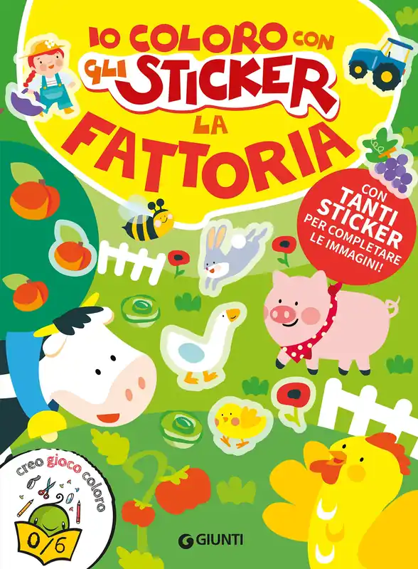 Io coloro con gli sticker. Fattoria Di Tendenza