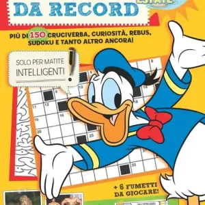 Vendita Finale Giochi da Record Estate Più di 150 cruciverba, curiosità, rebus, sudoku e tanto altro ancora! + 6 fumetti da giocare! + Tanti record da non credere!