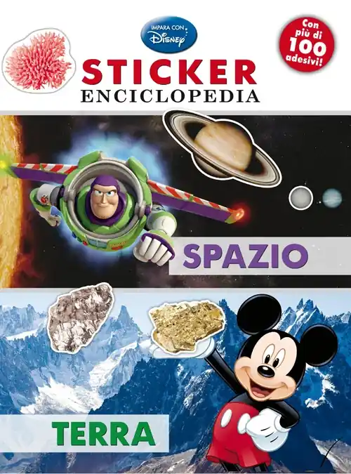 Spazio, terra. Sticker enciclopedia Saldi