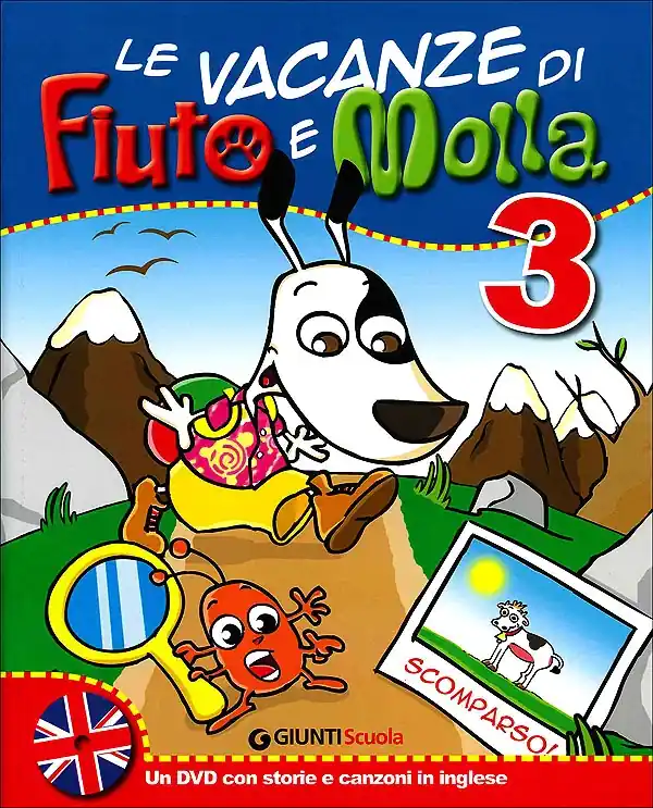 Le vacanze di Fiuto e Molla 3 + Tito Stordito + DVD con storie e canzoni in inglese Novità